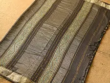 Ajrakh Printed Maheshwari Saree 