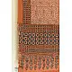 handloom Cotton - Ajrakh Block Printed Dupatta