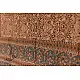 Handwoven Cotton - Ajrakh Block Printed Dupatta - Walnut Brown