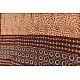 Handwoven Cotton - Ajrakh Block Printed Dupatta  Brown & Beige 