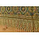 Ajrakh Block Printed Handloom Cotton Dupatta - Yellow