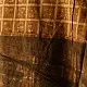 earthy brown mustard teal ajrakh cotton top geometric grid block print hand block printed boxy fit artisanal blouse women sustainable fashion natural dyed