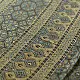 Online Ajrakh Block Print - Mul Mul Cotton Dark Brown Saree