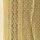 mulberry silk ajrakh dupatta beige gold olive brown interlocking geometric floral jaal block print wide border hand block printed natural dyed silk dupatta