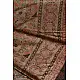 shop Ajrakh Block Printed - Mulberry Silk Saree