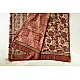 shop Mulberry Silk Saree ~ Ajrakh Block Prints