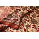 shop Ajrakh Ajrakh Mulberry Silk SareeAjrakh Mulberry Silk Saree - Flower Block Prints
