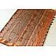 shop Natural Dyed Mulberry Silk Saree With Ajrakh Block Prints