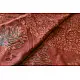 shop Ajrakh Tussar Silk Saree with Natural Dyed - Zari Border