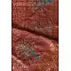 shop Ajrakh Tussar Silk Saree with Natural Dyed - Zari Border