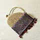chocolate brown indigo blue madder red ajrakh cotton stole hand block printed zigzag leheriya body ornate eight-pointed star motif border traditional mihrab arched detail artisanal scarf sustainable fashion natural dyed with tassels