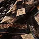 Online Ajrakh Printed Mul Cotton Black Saree