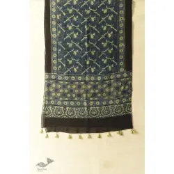 अमोहा ❋ Mul Cotton Ajrakh Stole ❋ 11