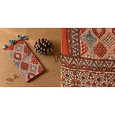 Amoha . अमोहा | Ajrakh Block Prints - Mulmul Soft Cotton Stole