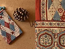 अमोहा ❋ Mul Cotton Ajrakh Stole ❋ 9