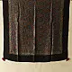 indigo ajrakh silk square scarf circular medallion pattern hand block printed rust geometric natural dyed scarf