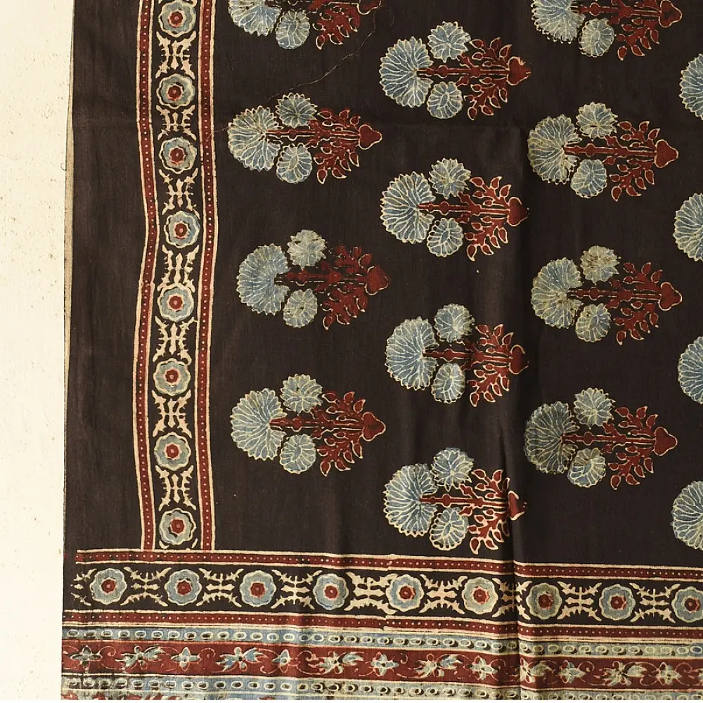 Shop Ajrakh Block Printed Pure Cotton Dupatta