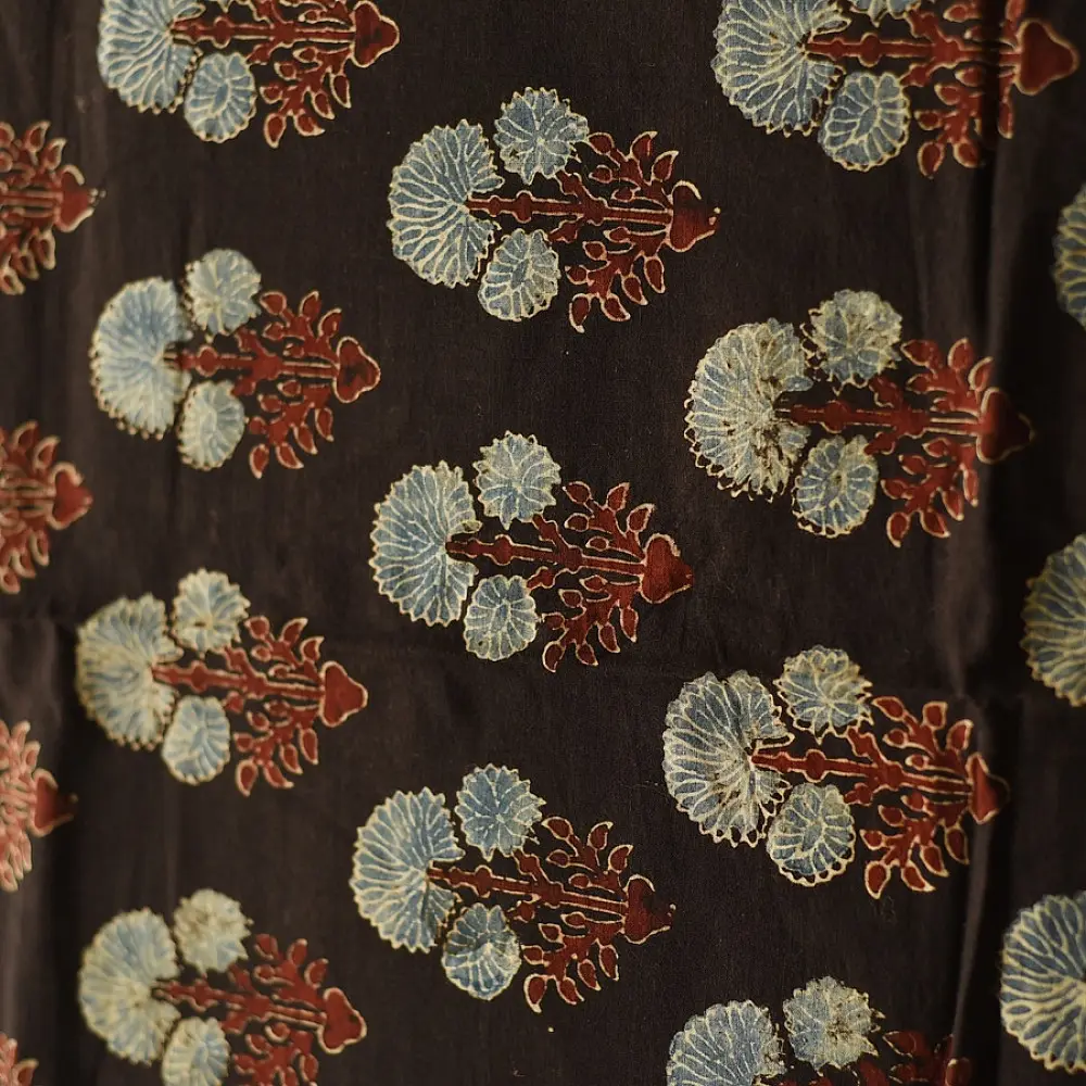 Shop Ajrakh Block Printed Pure Cotton Dupatta