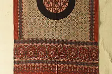 Amoha . अमोहा | Ajrakh Hand Block Printed Cotton Stole