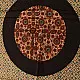 terracotta madder red ajrakh cotton stole hand block printed large circular chand moon medallion geometric lattice body ornate floral mihrab border traditional artisanal scarf sustainable fashion natural dyed with tassels
