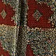 deep indigo blue madder red ajrakh modal silk dupatta hand block printed patchwork body chand moon medallion motifs ornate petal pallu traditional mihrab arched detail wedding festive wear sustainable luxury natural dyed with tassels