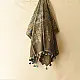 Dual Toned Hand Printed Pure Cotton Ajrakh Dupatta