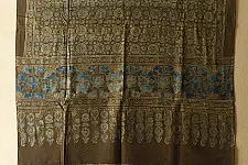 Sakhi . सखी ⁂ Ajrakh Block Printed Pure Cotton Dupatta (55)