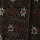 Ajrakh hand printed pure cotton dupatta with detailed floral geometry