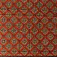 madder red indigo blue ajrakh cotton stole hand block printed floral medallion jaal body traditional paisley kalka border ornate mihrab arched detail artisanal scarf sustainable fashion natural dyed with tassels