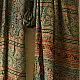 mulberry silk ajrakh dupatta teal indigo blue geometric star clover jaal block print heavy red black minaret palla hand block printed natural dyed silk dupatta