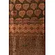 shop Ajrakh Block Print ~ Natural Color Woolen Shawl / Dupatta