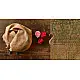 soft peach moss green ajrakh wool stole hand block printed jhar floral sprig body ornate circular medallion border traditional artisanal winter scarf sustainable wool natural dyed with tassels