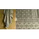 shop Ajrakh block print -  Woolen Grey shawl 