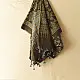Ajrakh block print dupatta in pure cotton with earthy natural colors
