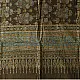Ajrakh block print dupatta in pure cotton with earthy natural colors