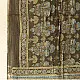 Ajrakh block print dupatta in pure cotton with earthy natural colors