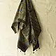 Breathable cotton Ajrakh dupatta with heritage-inspired patterns and Tassels