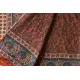 shop Ajrakh Hand Block Printed - Mul Soft Cotton Saree