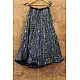 Shop ajrakh indigo long skirt
