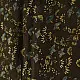 chocolate brown indigo blue moss green ajrakh modal silk dupatta hand block printed jhar floral sprig jaal body ornate circular medallion pallu traditional mihrab arched detail wedding festive wear sustainable luxury natural dyed with tassels