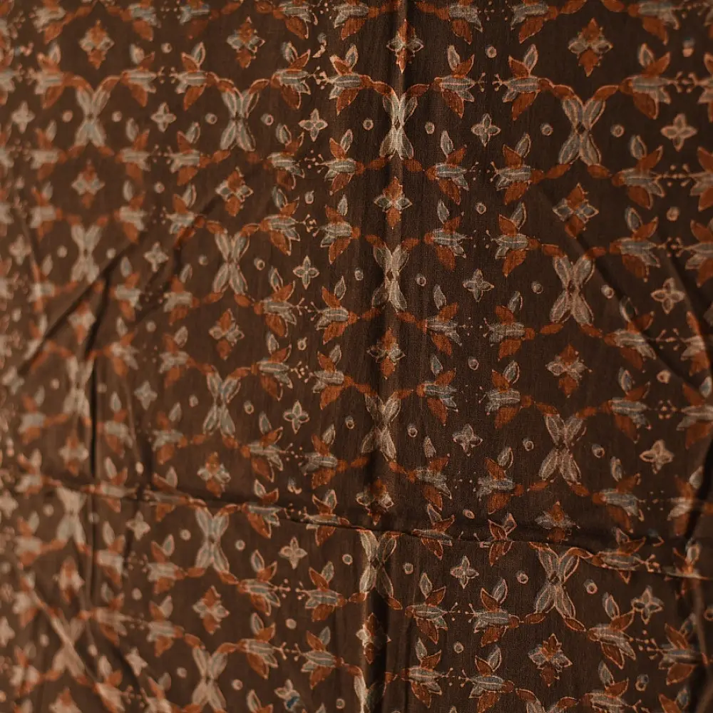 Shop Ajrakh Block Printed Pure Cotton Dupatta