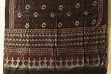 Sakhi . सखी | Ajrakh Block Printed Pure Cotton Dupatta  (17)