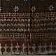 Black and red Ajrakh cotton dupatta with detailed geometric composition