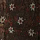 Black and red Ajrakh cotton dupatta with detailed geometric composition