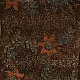 chocolate brown indigo madder red ajrakh modal silk dupatta hand block printed floral vine jaal body ornate geometric lozenge pallu traditional mihrab arched detail wedding festive wear sustainable luxury natural dyed with tassels