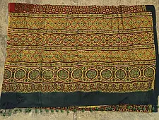 चारु ⚘ Ajrakh Mul Cotton Saree ⚘ 19