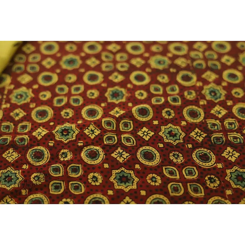 चारु ⚘ Ajrakh Mul Cotton Saree ⚘ 19