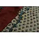 ajrakh printed mulmul cotton saree