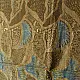 Dual-toned Ajrakh cotton dupatta with intricate detailing