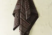 Sakhi . सखी ⁂ Ajrakh Block Printed Pure Cotton Dupatta (18)